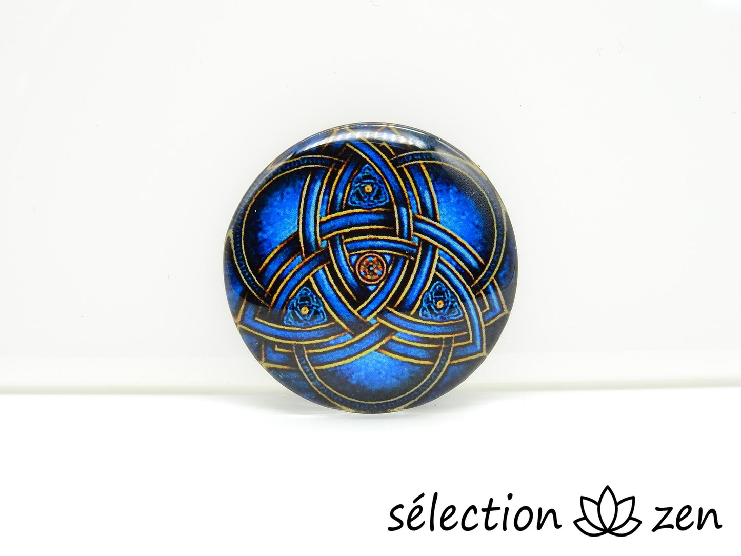 magnet aimant frigo celtique bleu selection-zen