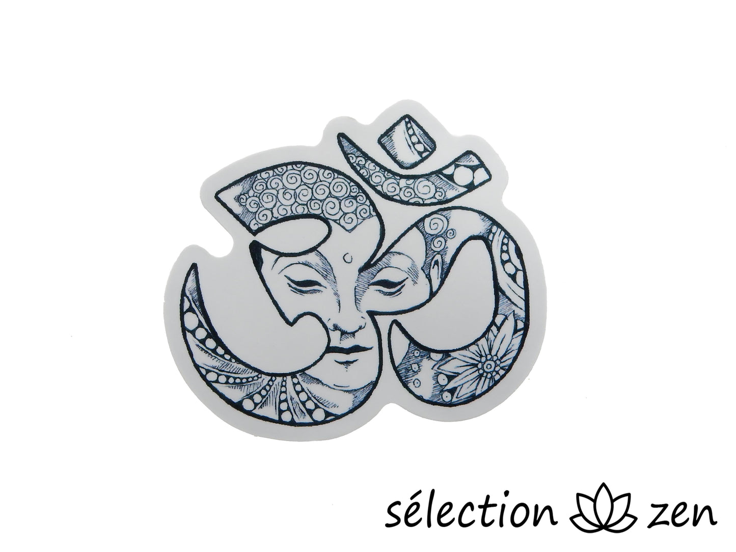 autocollant om selection zen