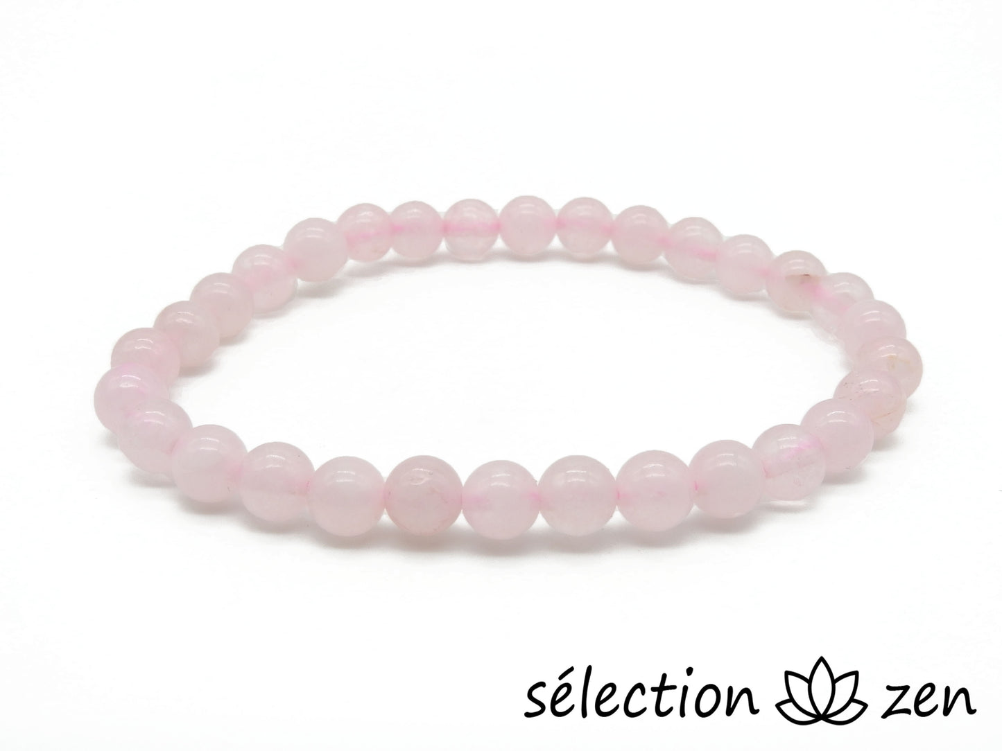 selection-zen bracelet 6mm quartz rose