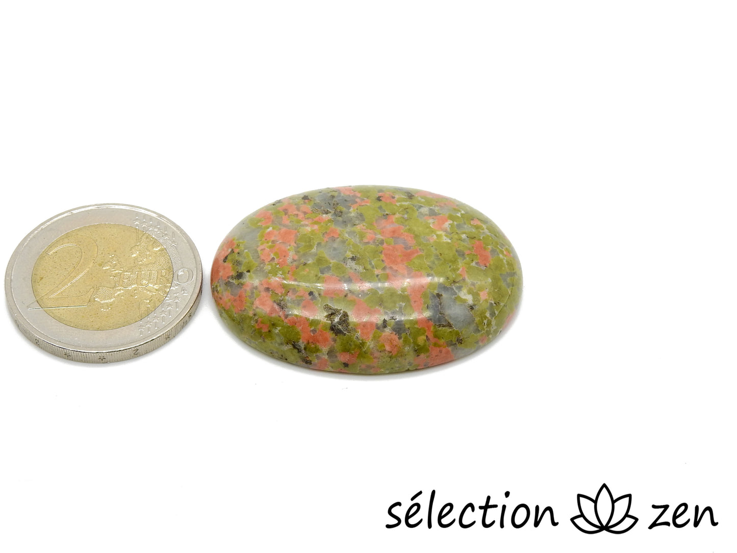 selection zen cabochon unakite 30x40mm