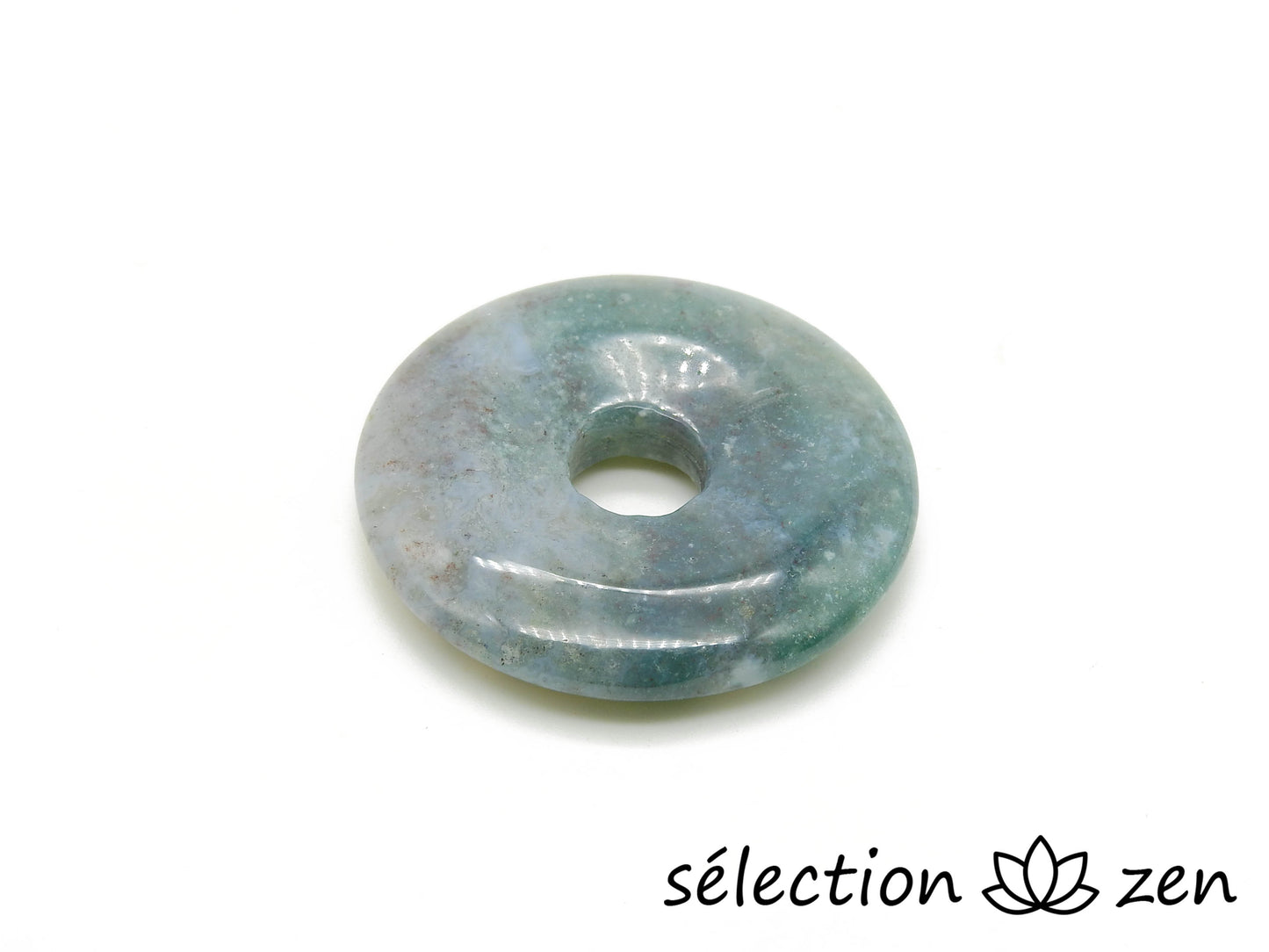 selection zen pi chinois agate mousse donut 3cm