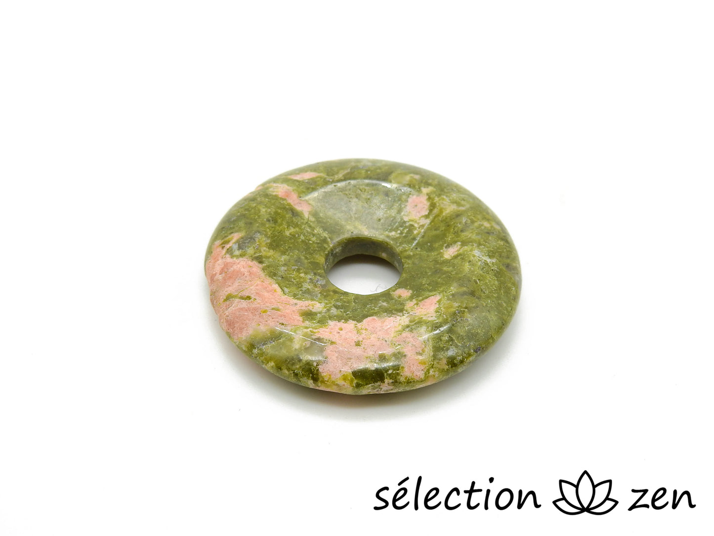 unakite donut pi chinois 2,9cm selection-zen