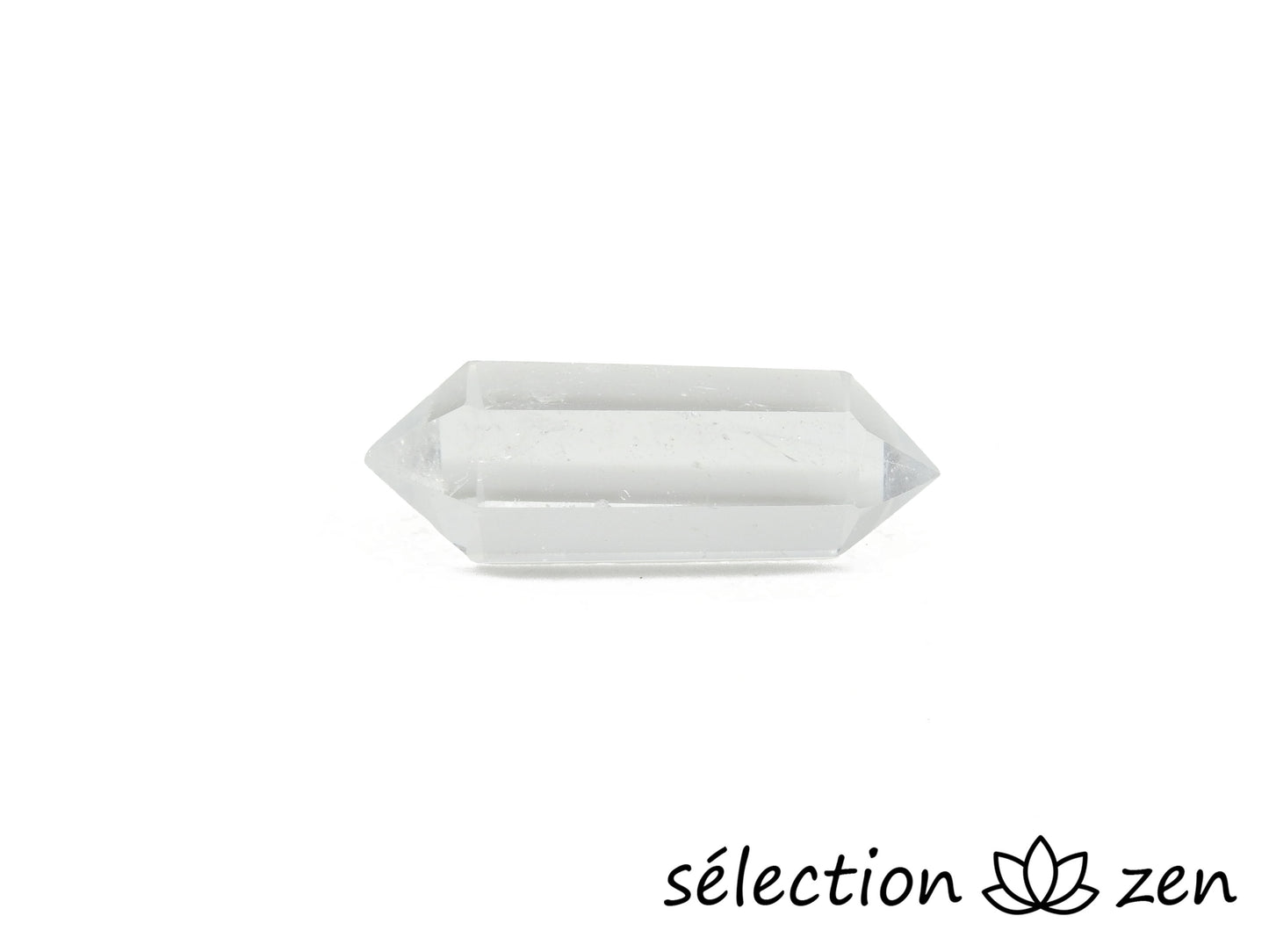 cristal de roche double pointe selection-zen