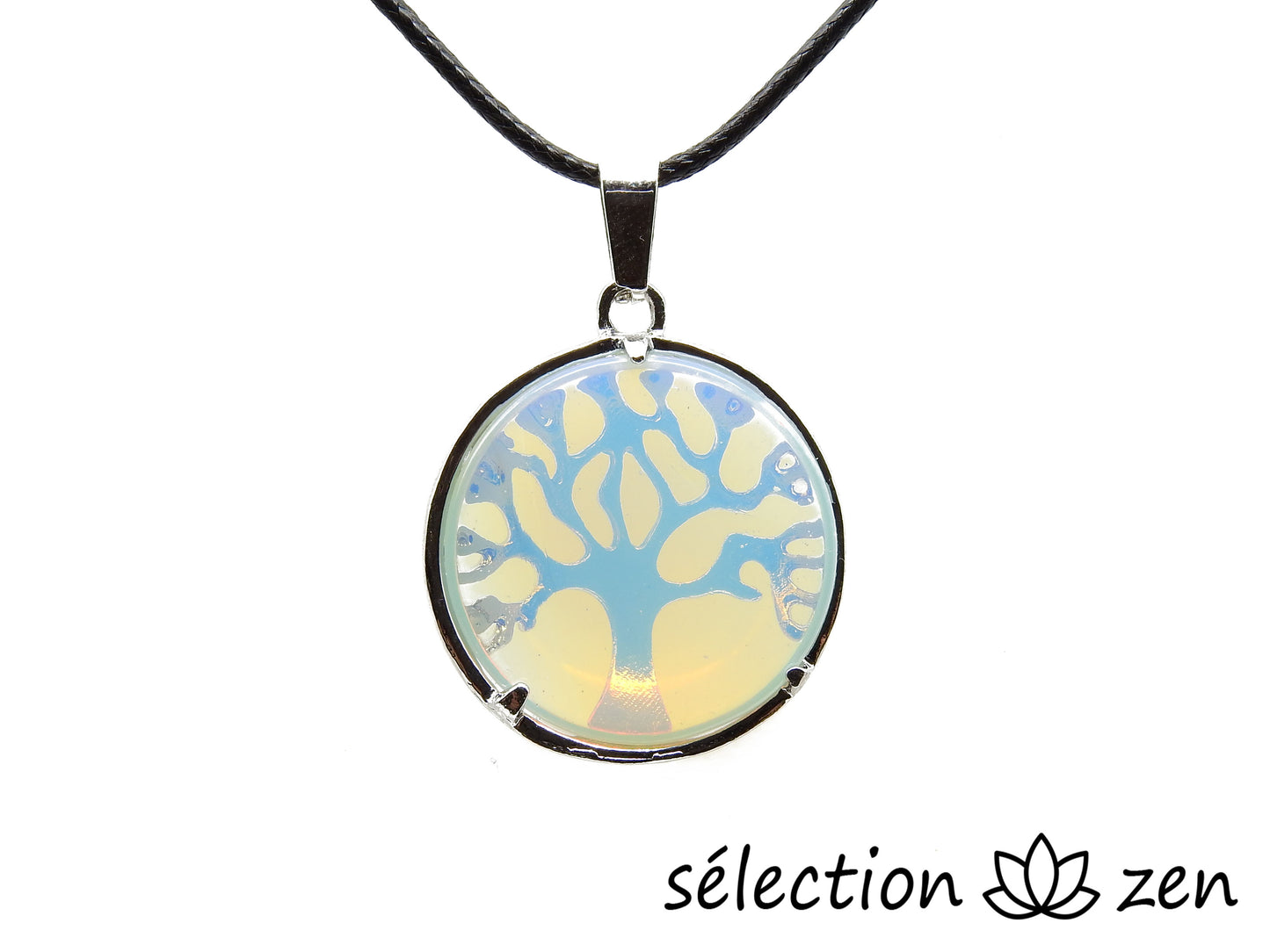 arbre de vie opalite pendentif selection zen
