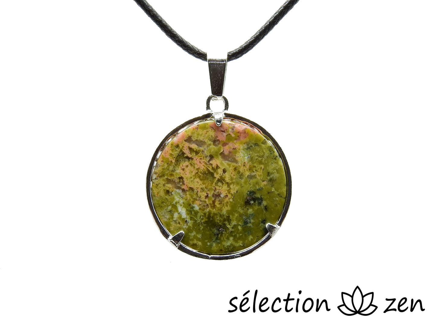 selection-zen pendentif unakite arbre de vie