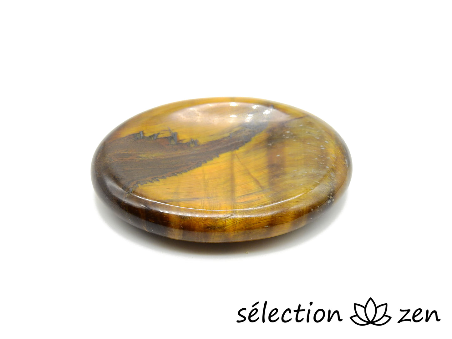 œil de tigre jaune pierre pouce selection zen