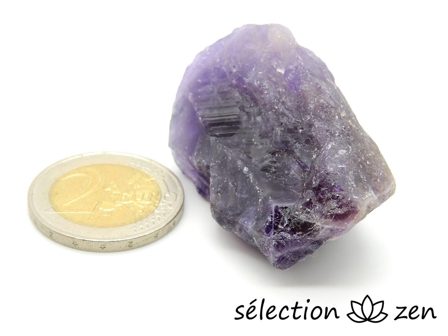 selection zen pierre brute améthyste 3-5cm