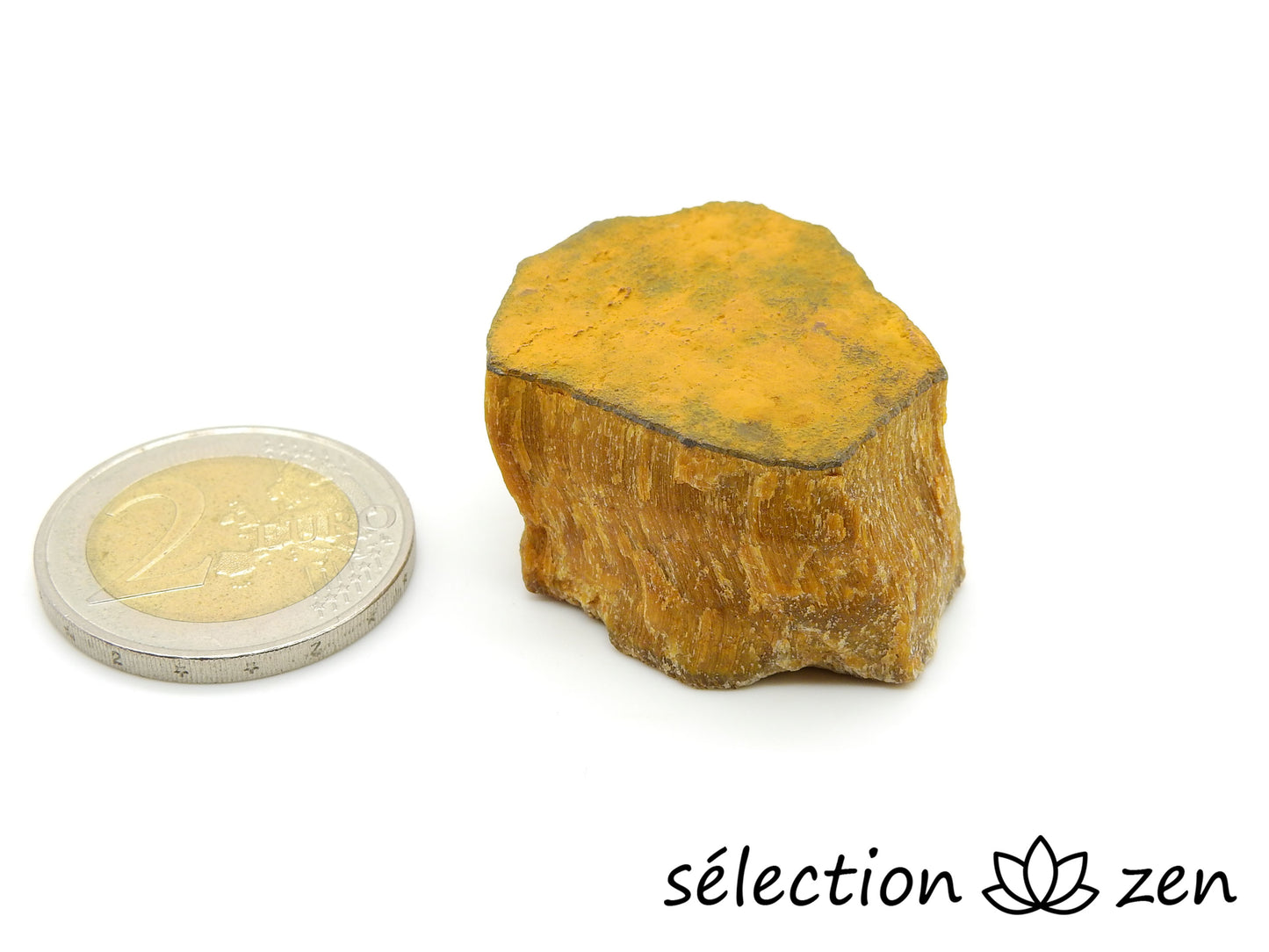 selection zen pierre naturelle oeil de tigre jaune brut