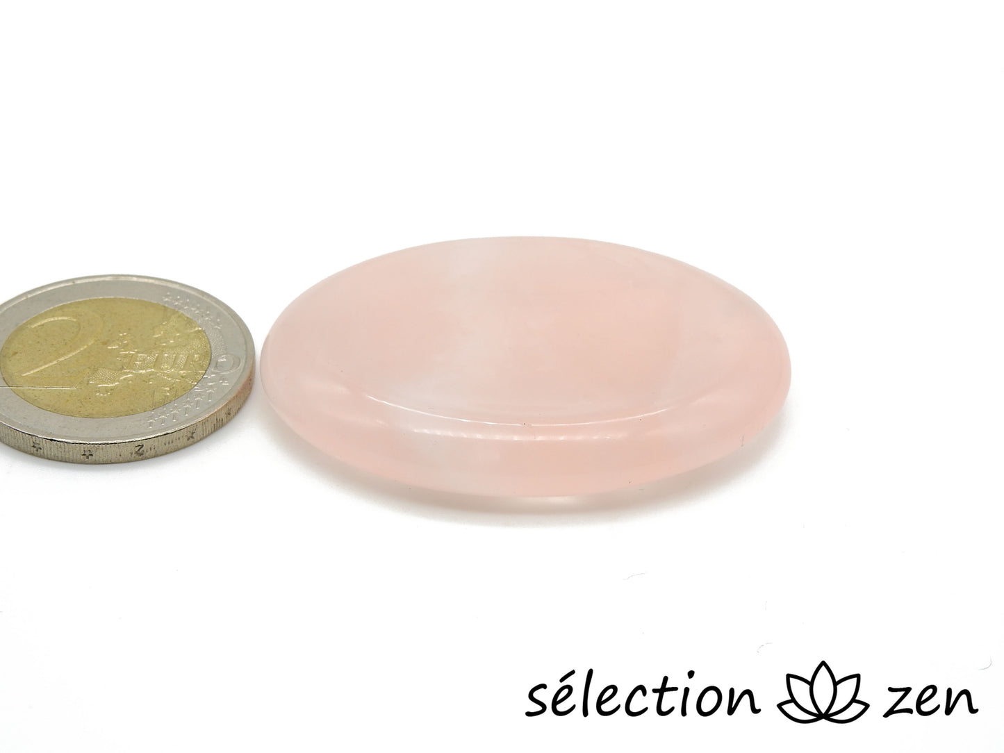 selection-zen pierre pouce anti-stress quartz rose