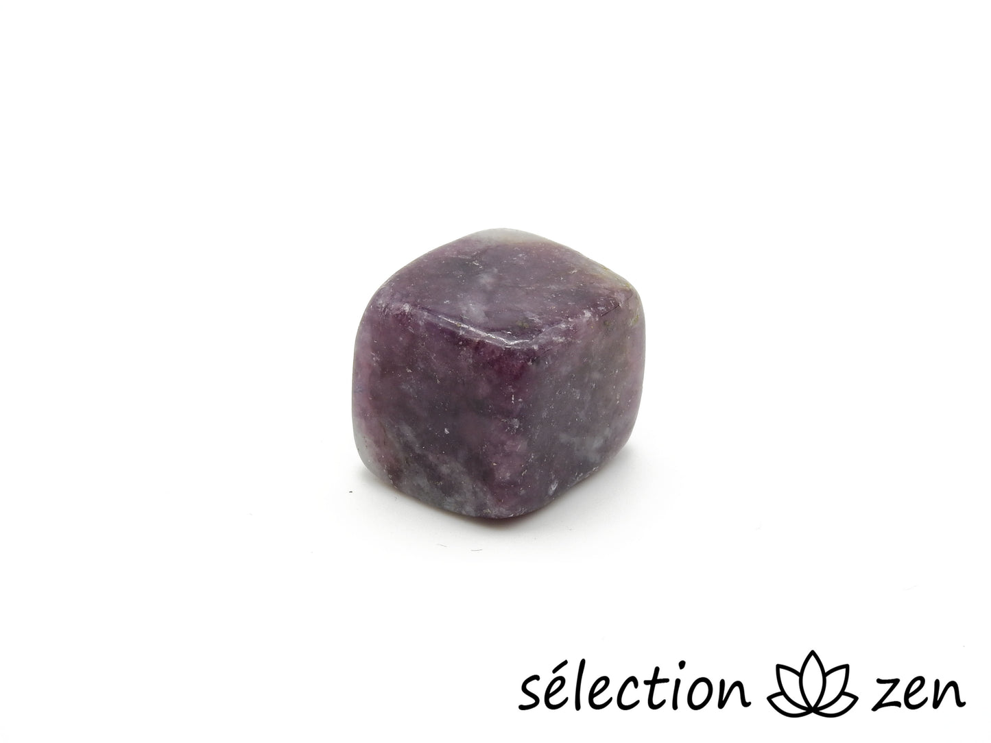 selection zen sugilite cube pierre roulée