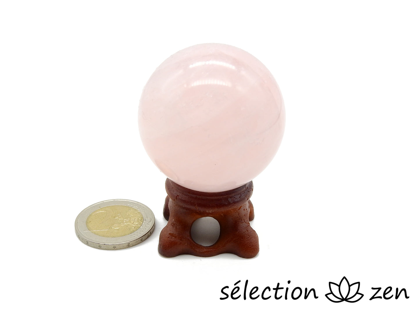 selection-zen boule quartz rose 39mm