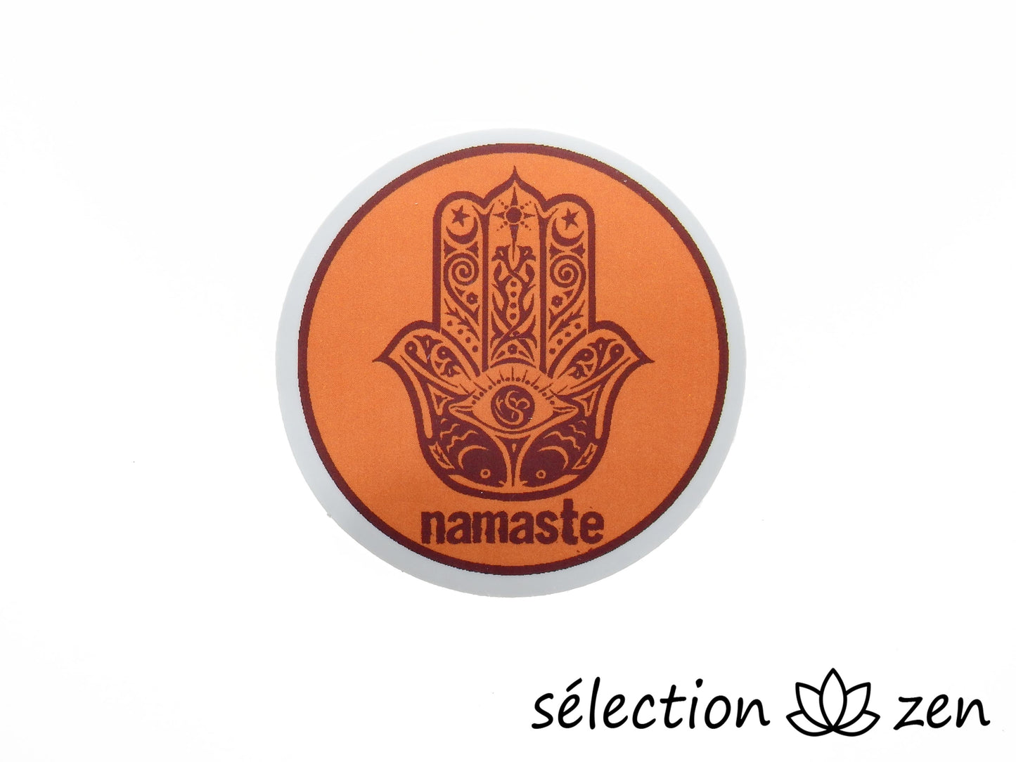 autocollant namaste selection-zen