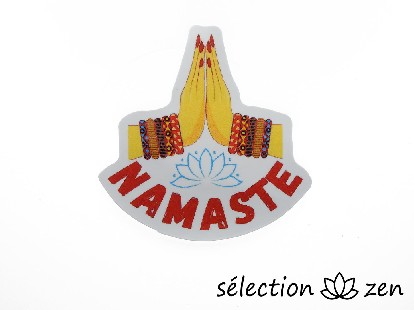 autocollant namaste selection-zen