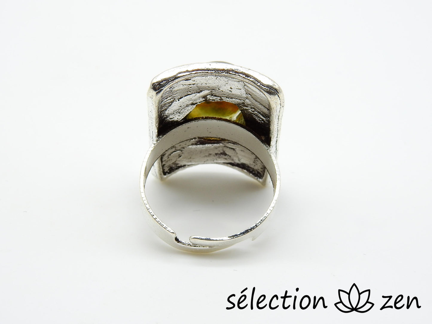 agate indienne bague réglable selection zen