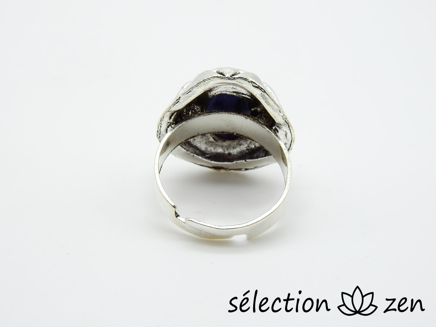 selection-zen bague réglable sodalite
