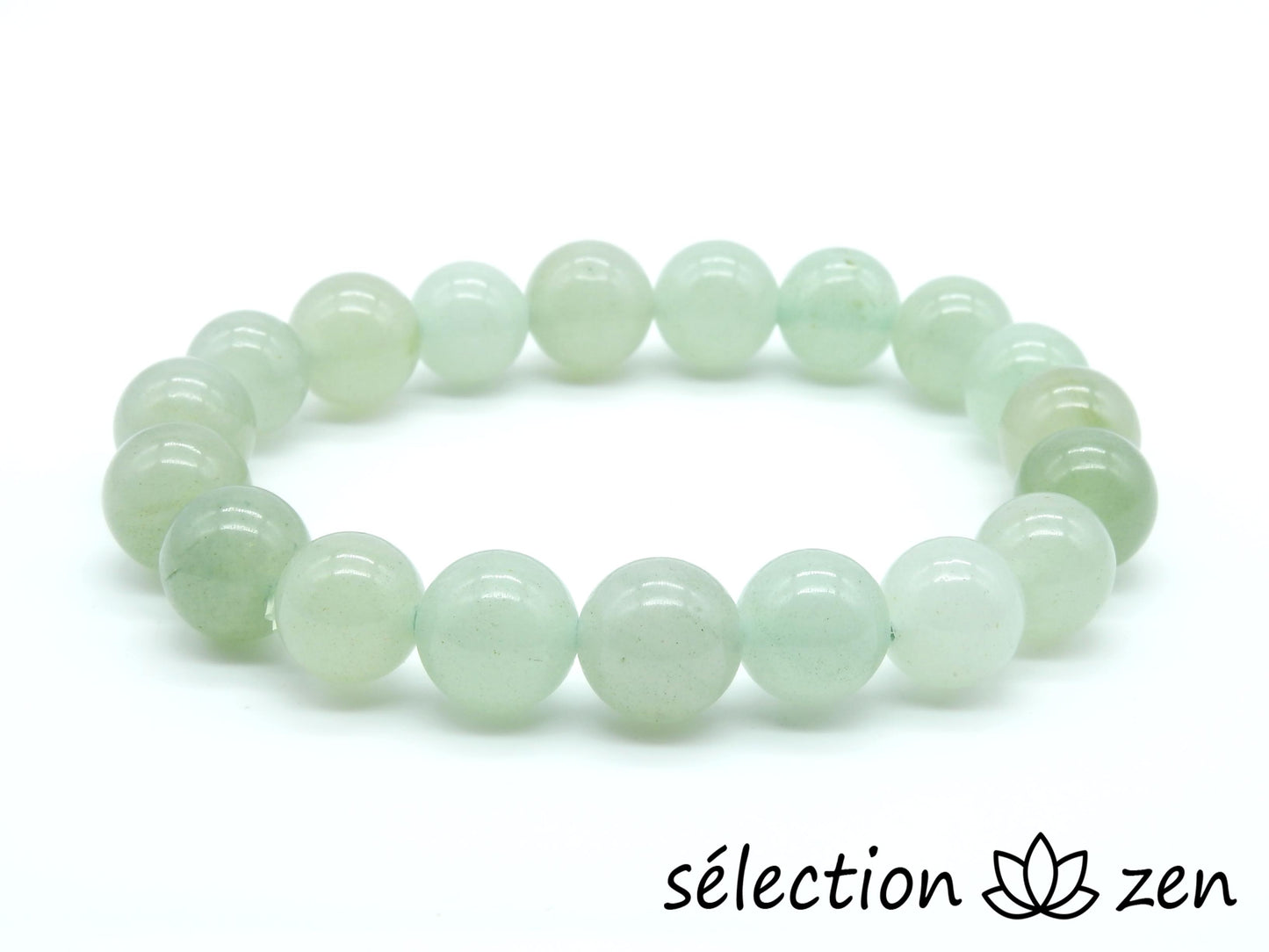 bracelet aventurine 10mm selection-zen
