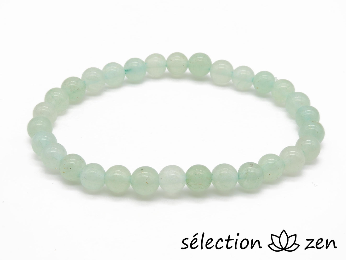 bracelet aventurine 6mm selection-zen