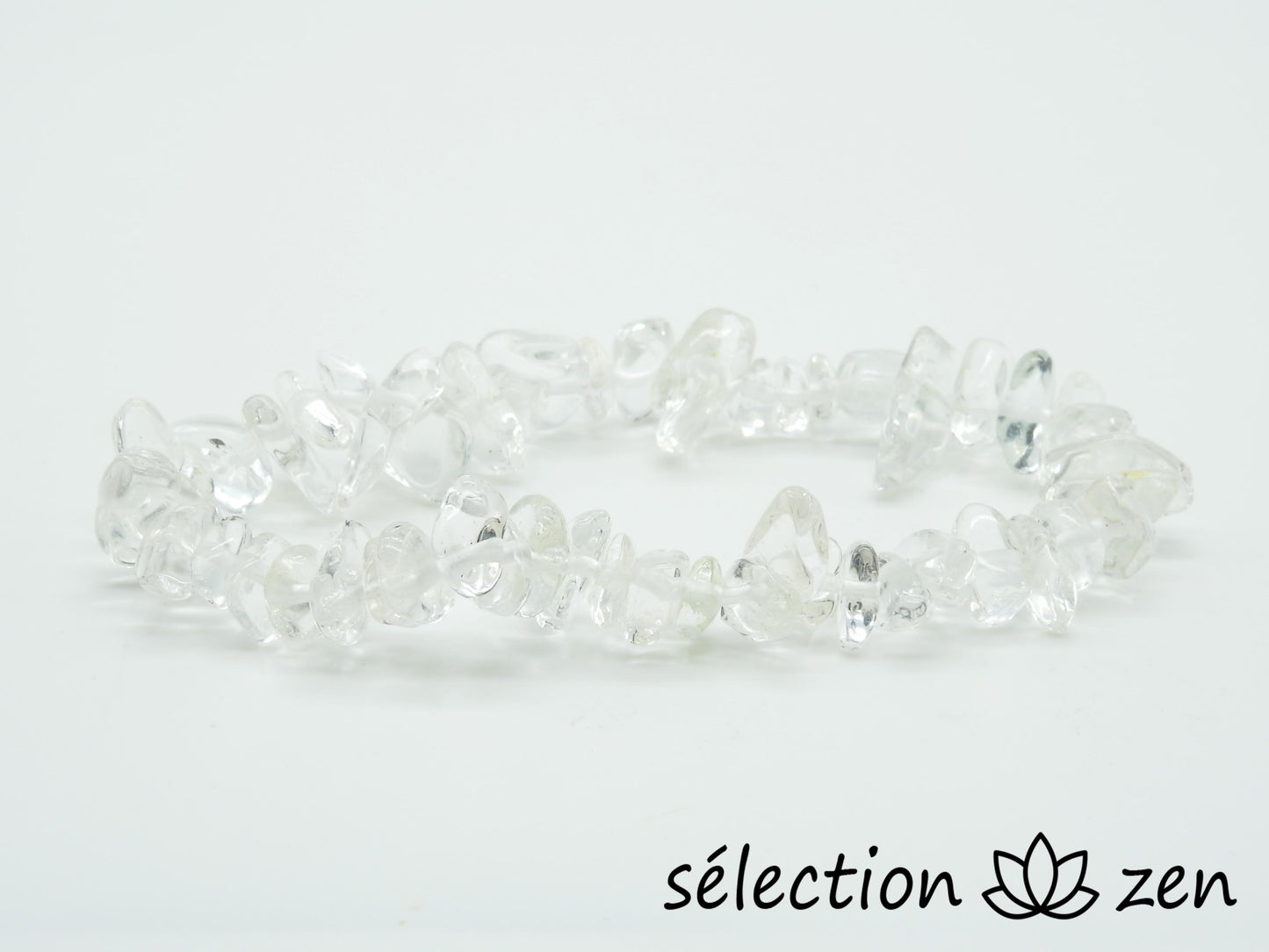 bracelet pierres irrégulières cristal de roche selection-zen