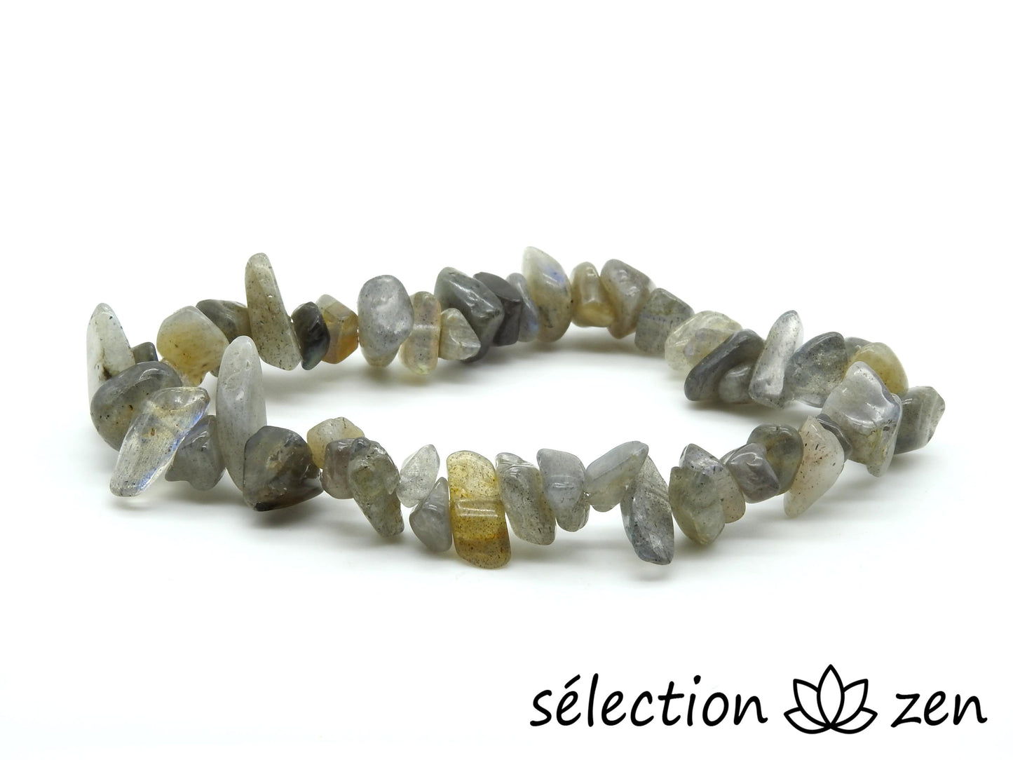 selection-zen bracelet labradorite pierres irrégulières