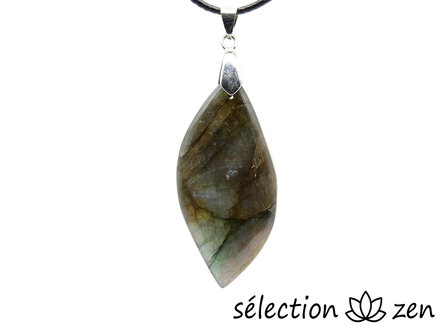 collier labradorite 4,5cm selection zen