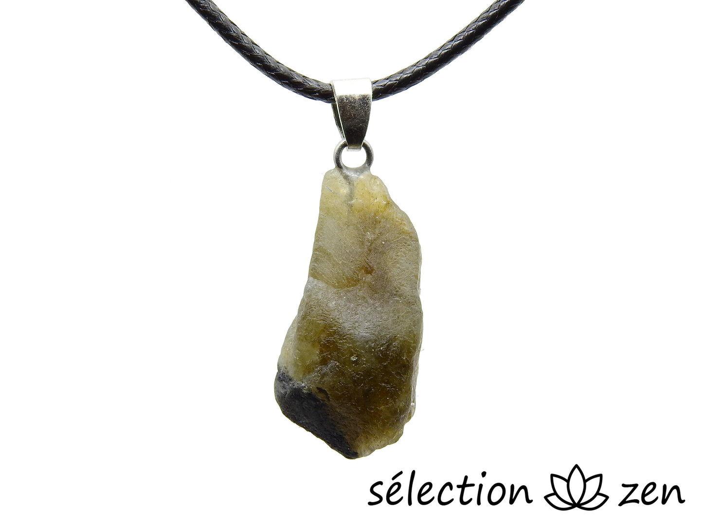 collier minerai brut labradorite selection-zen
