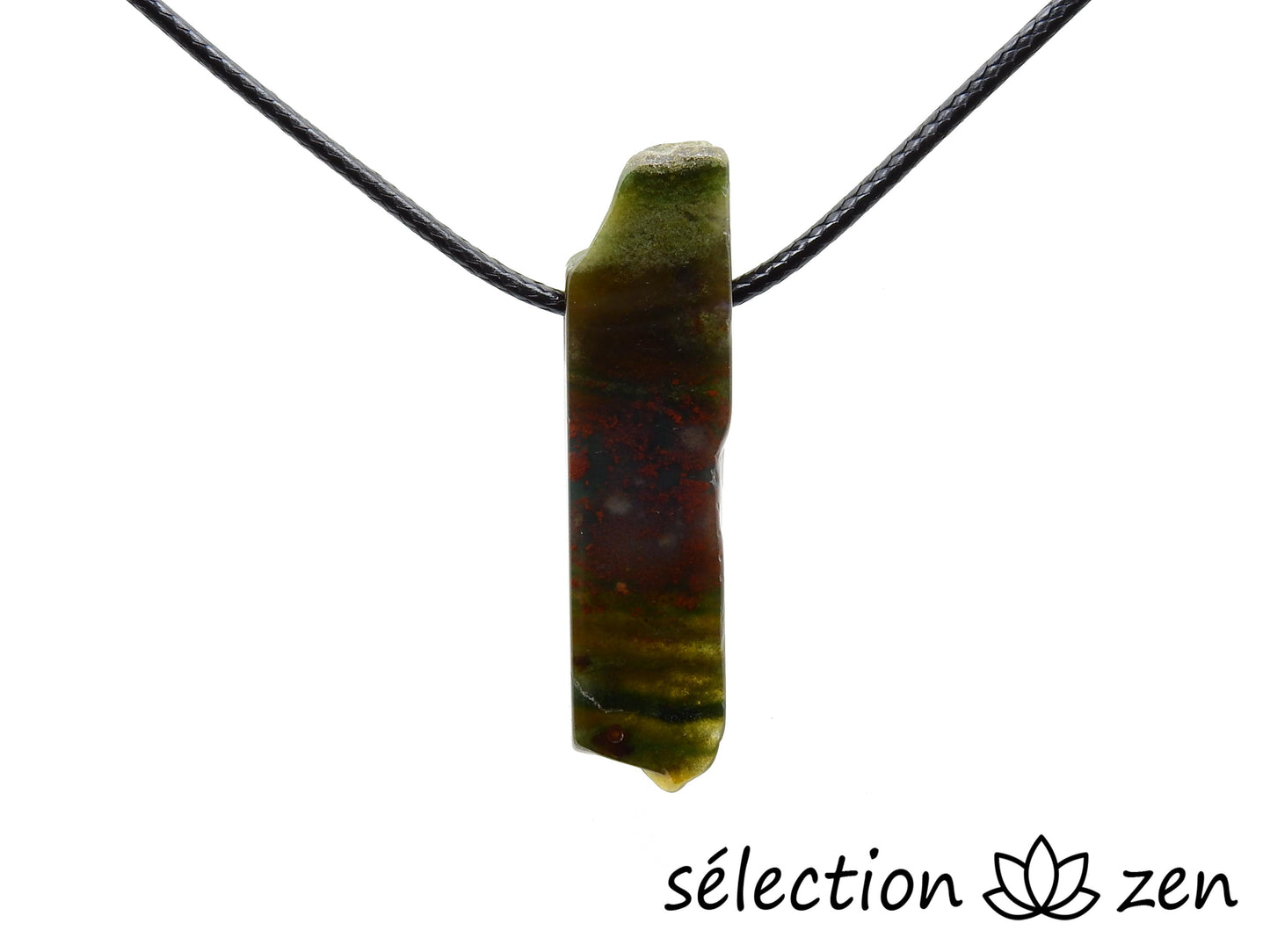 collier pierre sur cordon agate indienne selection-zen