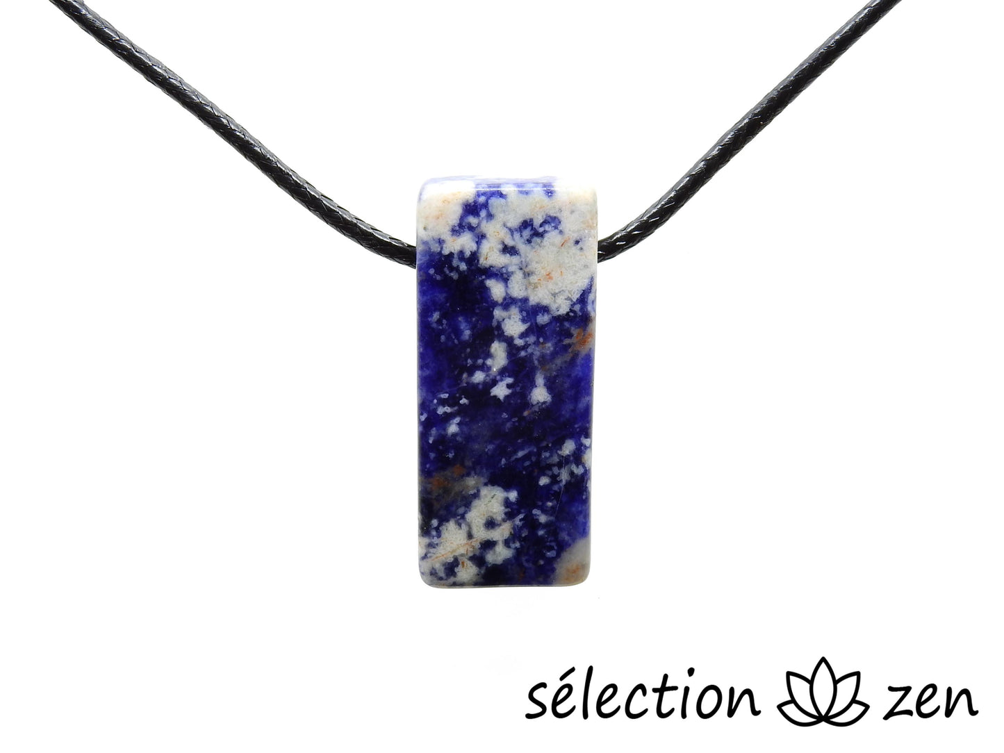 collier pierre sur cordon sodalite selection-zen