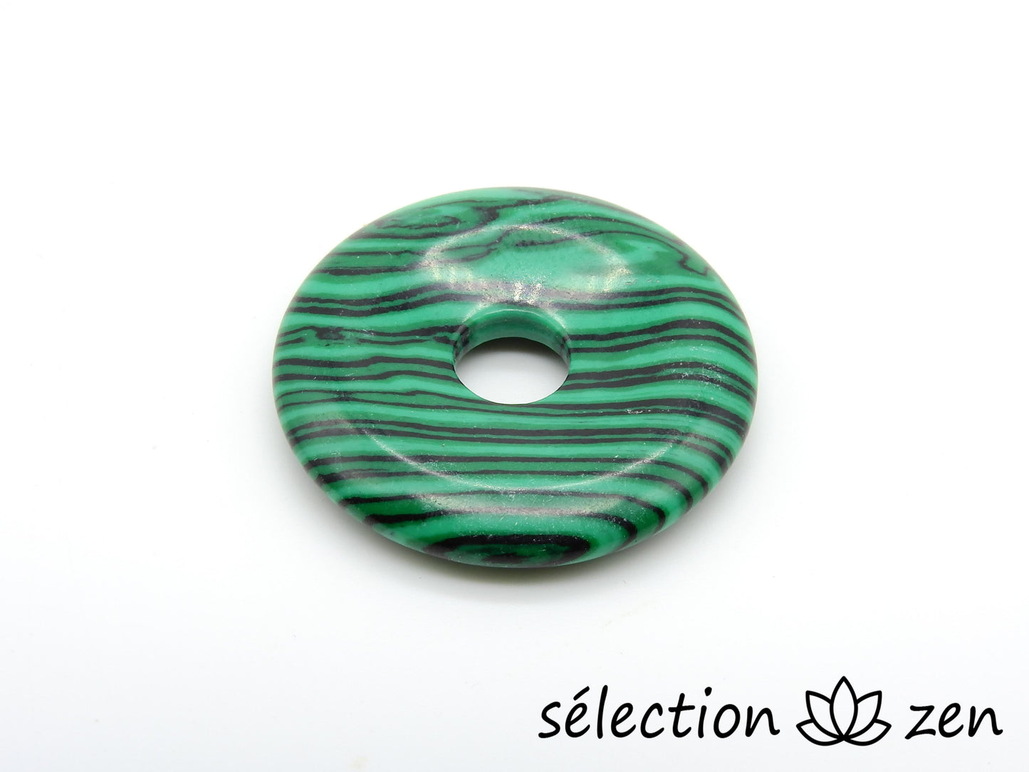 selection zen donut malachite 3cm