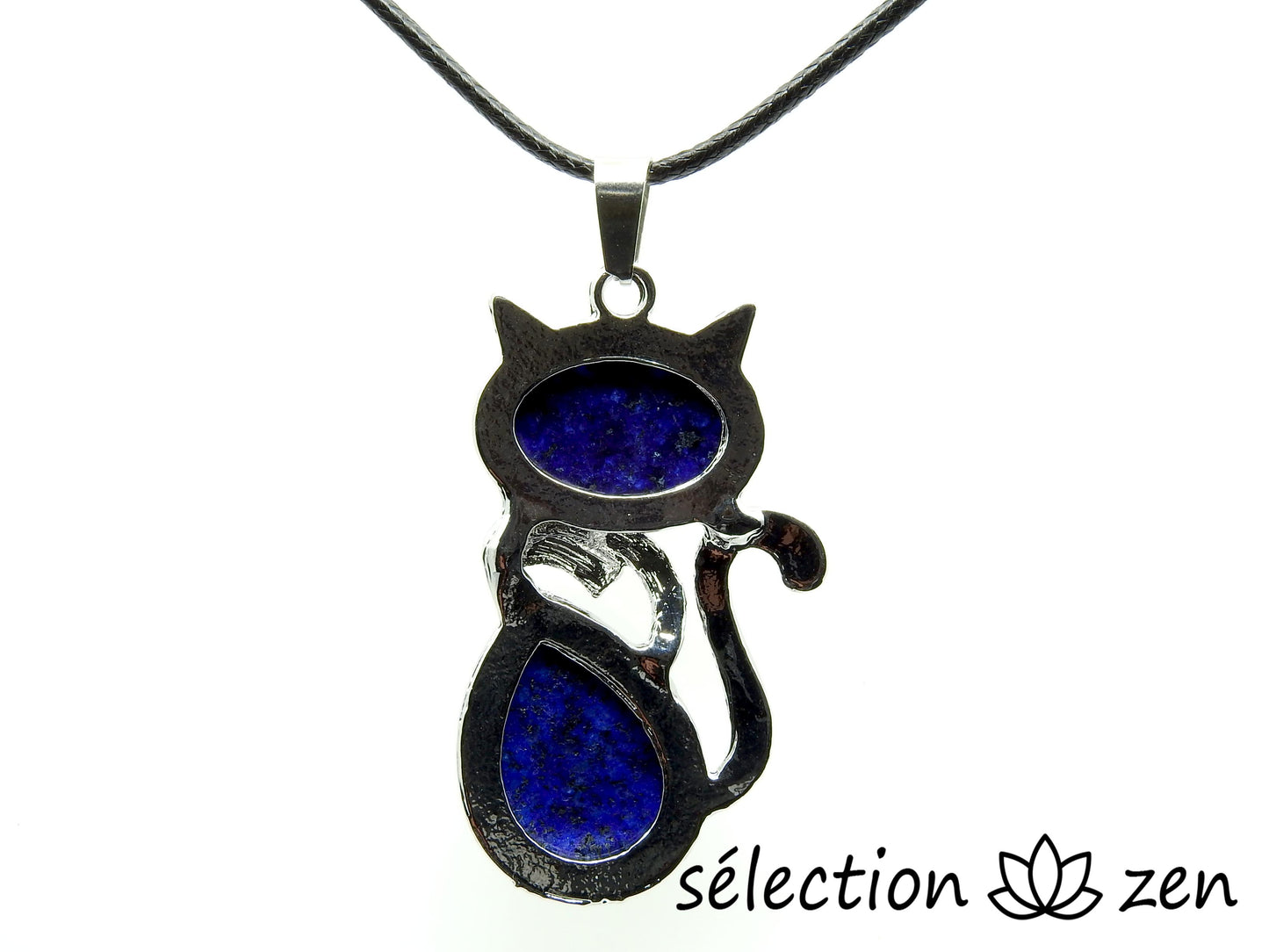 pendentif chat lapis lazuli selection-zen