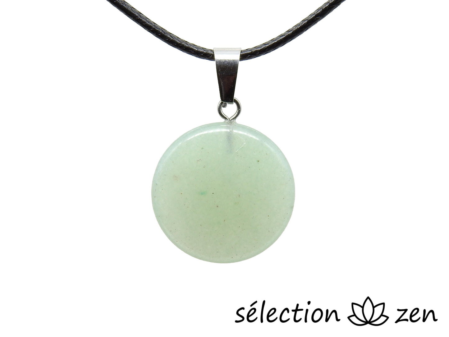 pendentif galet aventurine selection zen