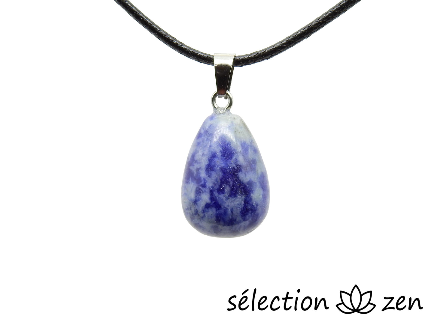 pendentif sodalite goutte d'eau selection-zen