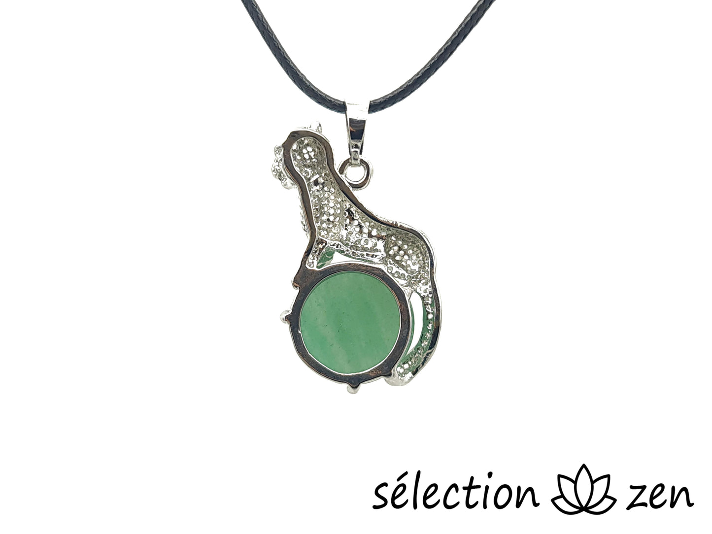 selection-zen pendentif aventurine léopard