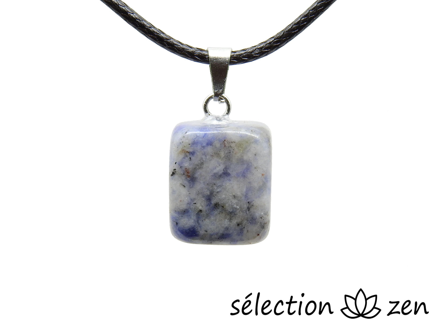 sodalite pendentif pierre roulée selection zen