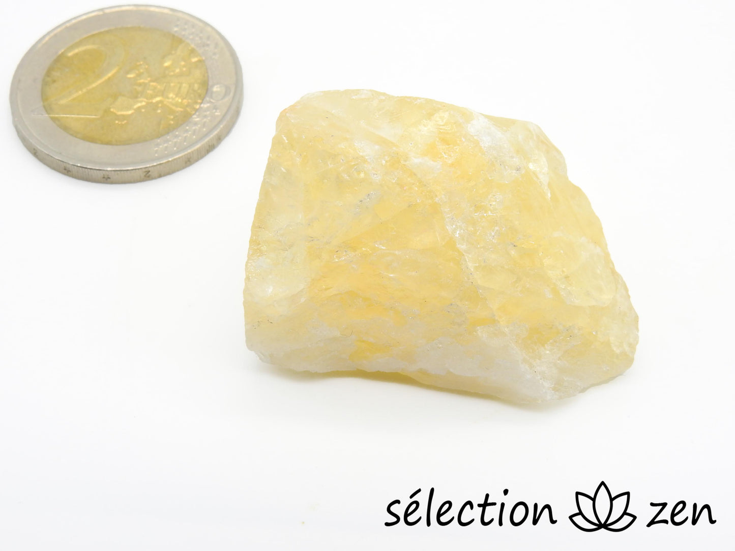 pierre citrine brute 3-4cm selection-zen