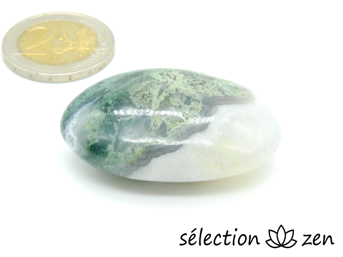 selection-zen pierre roulée 22g agate indienne