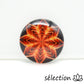 aimant frigo magnet fleur de feu selection-zen