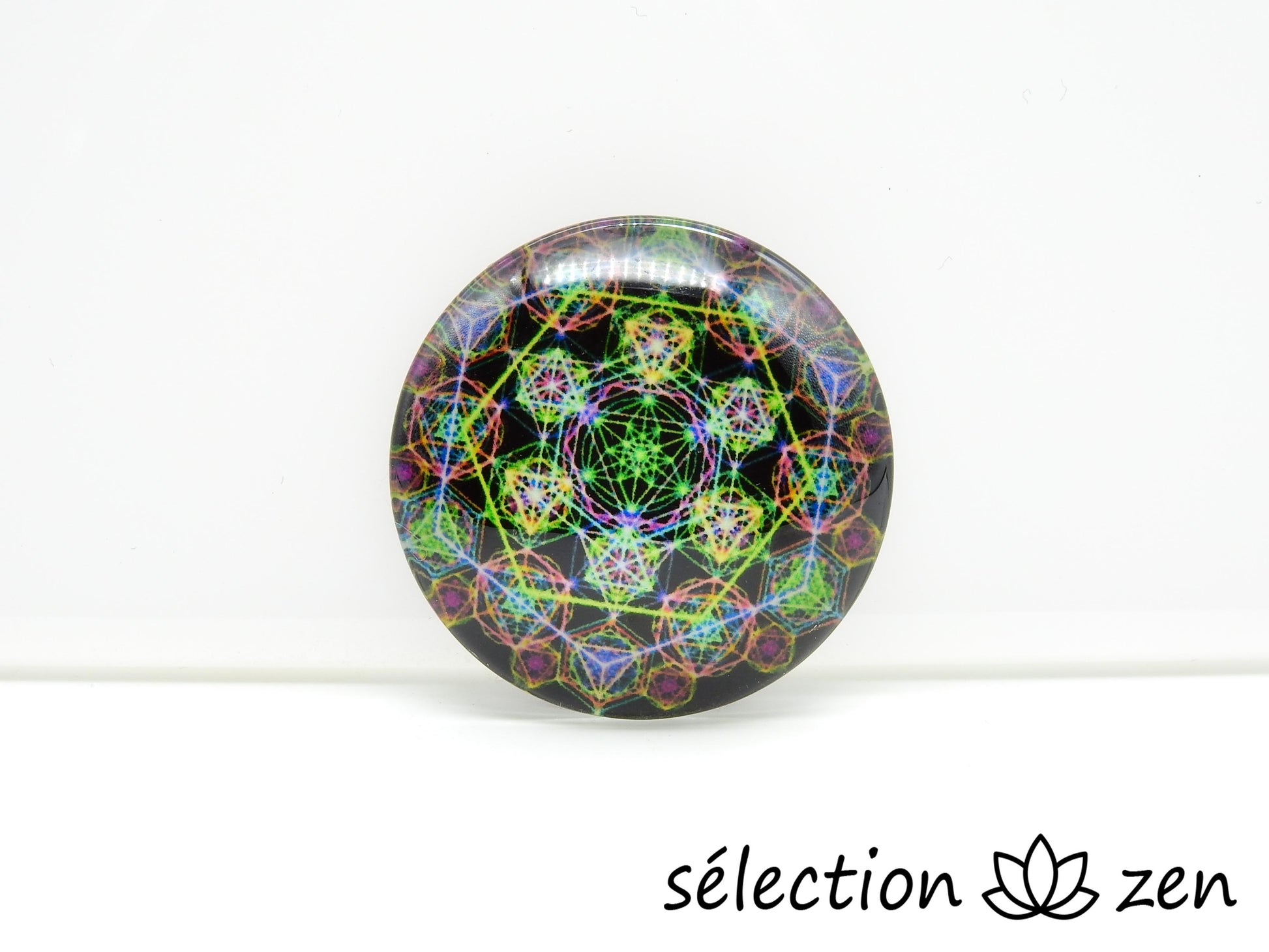 Aimant frigo - hexagone – selection-zen