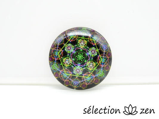 selection zen aimant frigo magnet hexagone