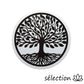 autocollant arbre de vie noir et blanc selection zen