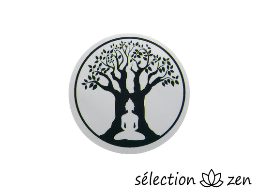 selection-zen autocollant arbre de vie bouddha