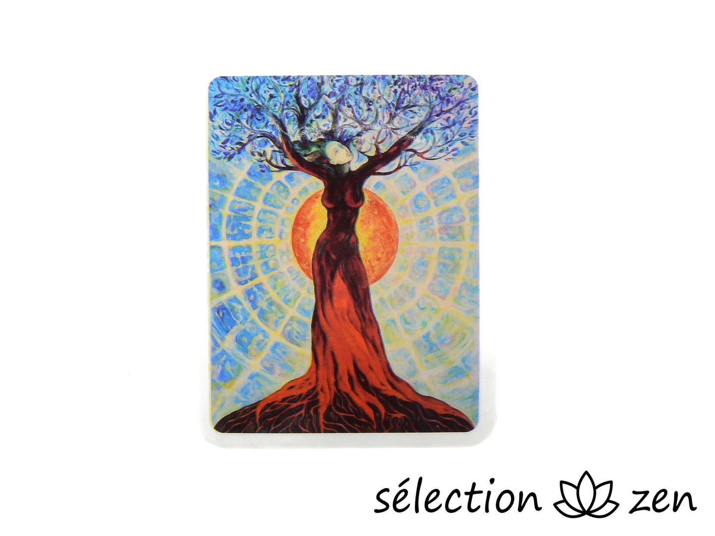 autocollant arbre de vie femme selection zen