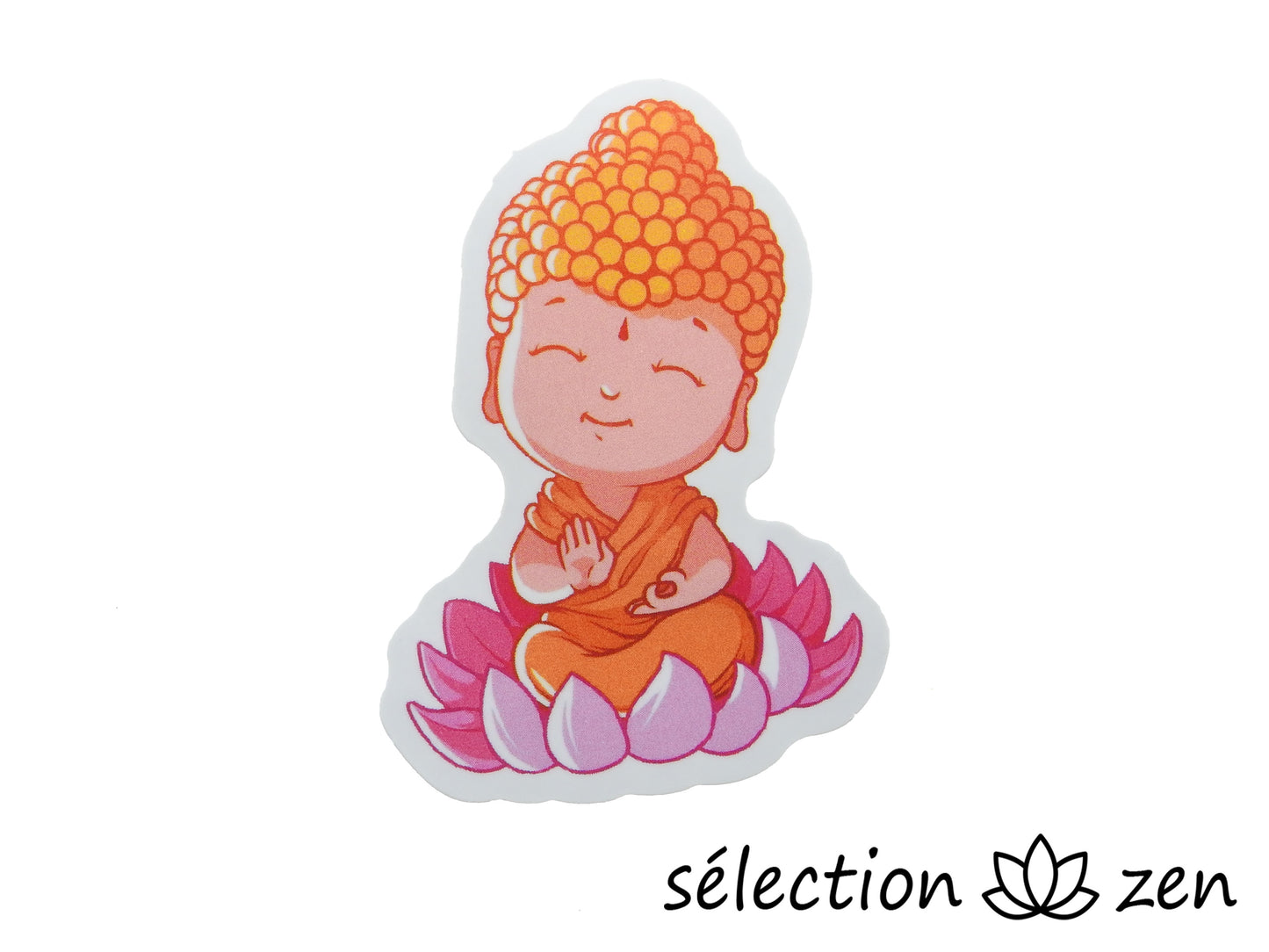 autocollant bouddha selection zen