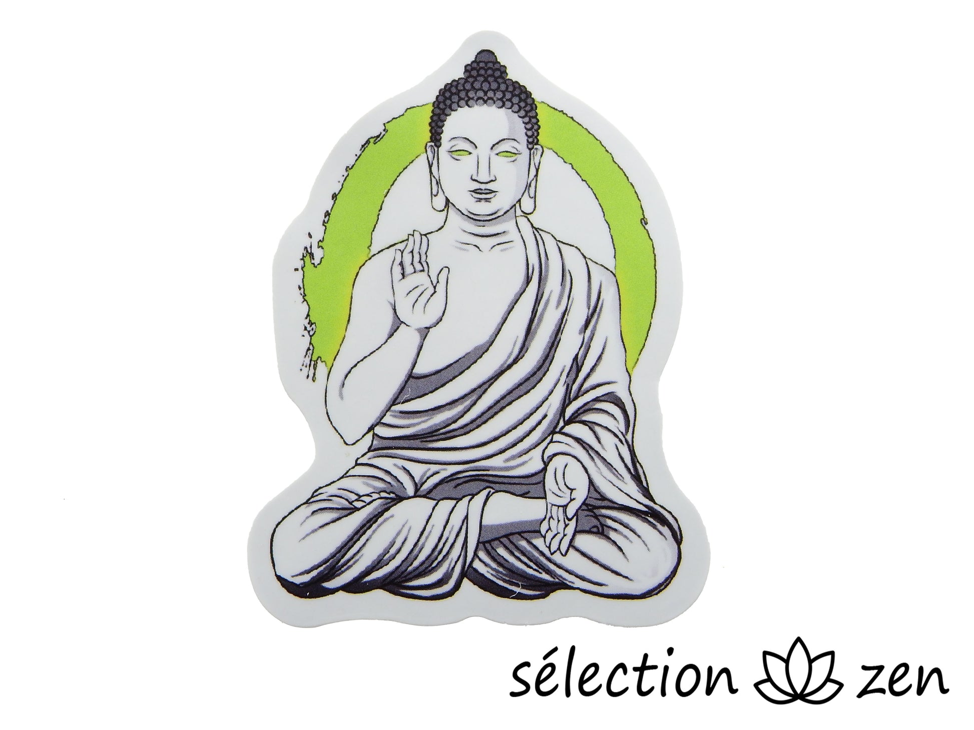 autocollant bouddha selection-zen