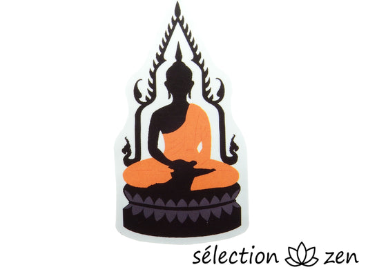 autocollant bouddha selection-zen