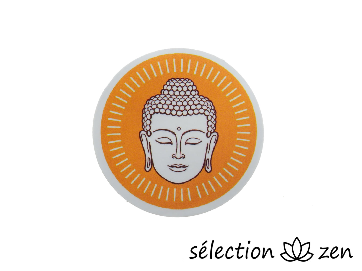 selection zen autocollant bouddha