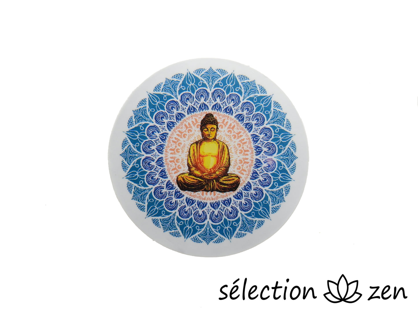 selection-zen autocollant bouddha 