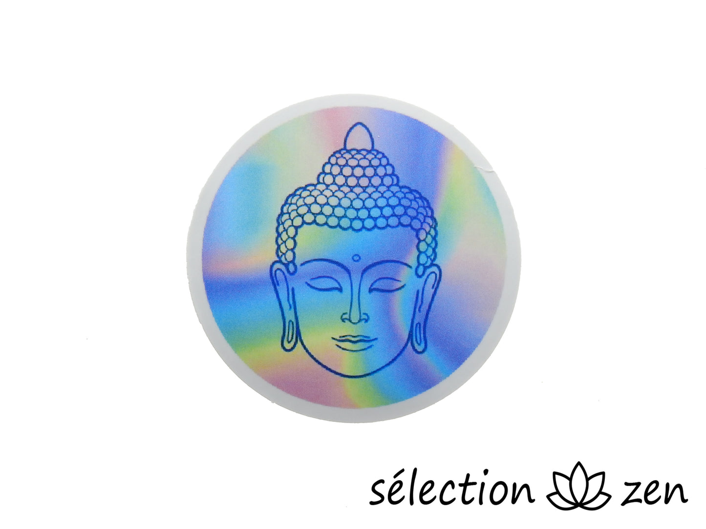 autocollant bouddha selection-zen