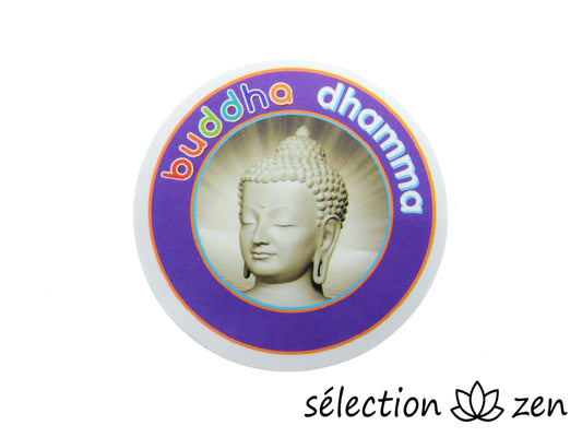 autocollant bouddha selection-zen