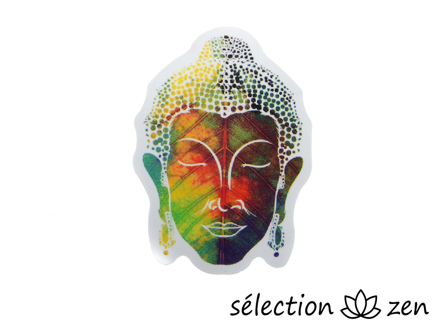 autocollant bouddha selection-zen