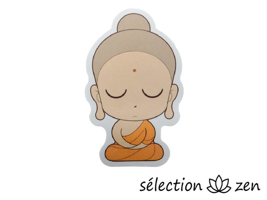 autocollant bouddha selection-zen